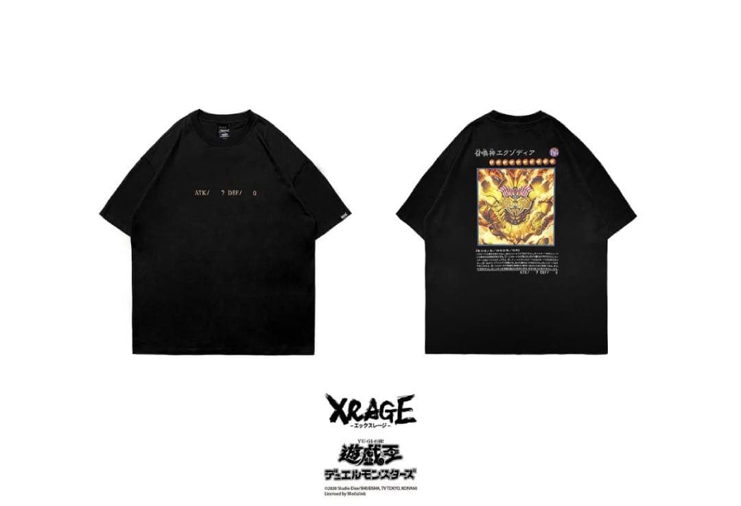 遊戯王 XRAGE コラボ 台湾限定 召喚神エクゾディア Tシャツ 完売品