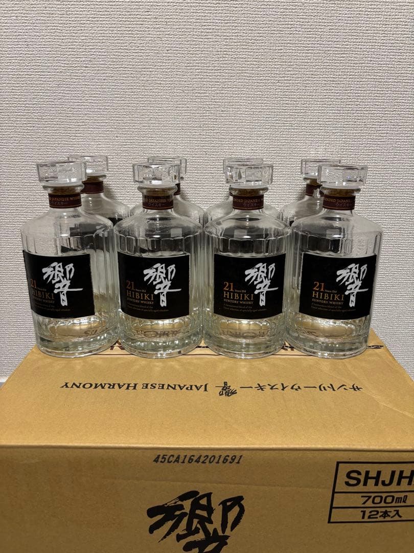 空瓶 サントリー響21年 12本セット