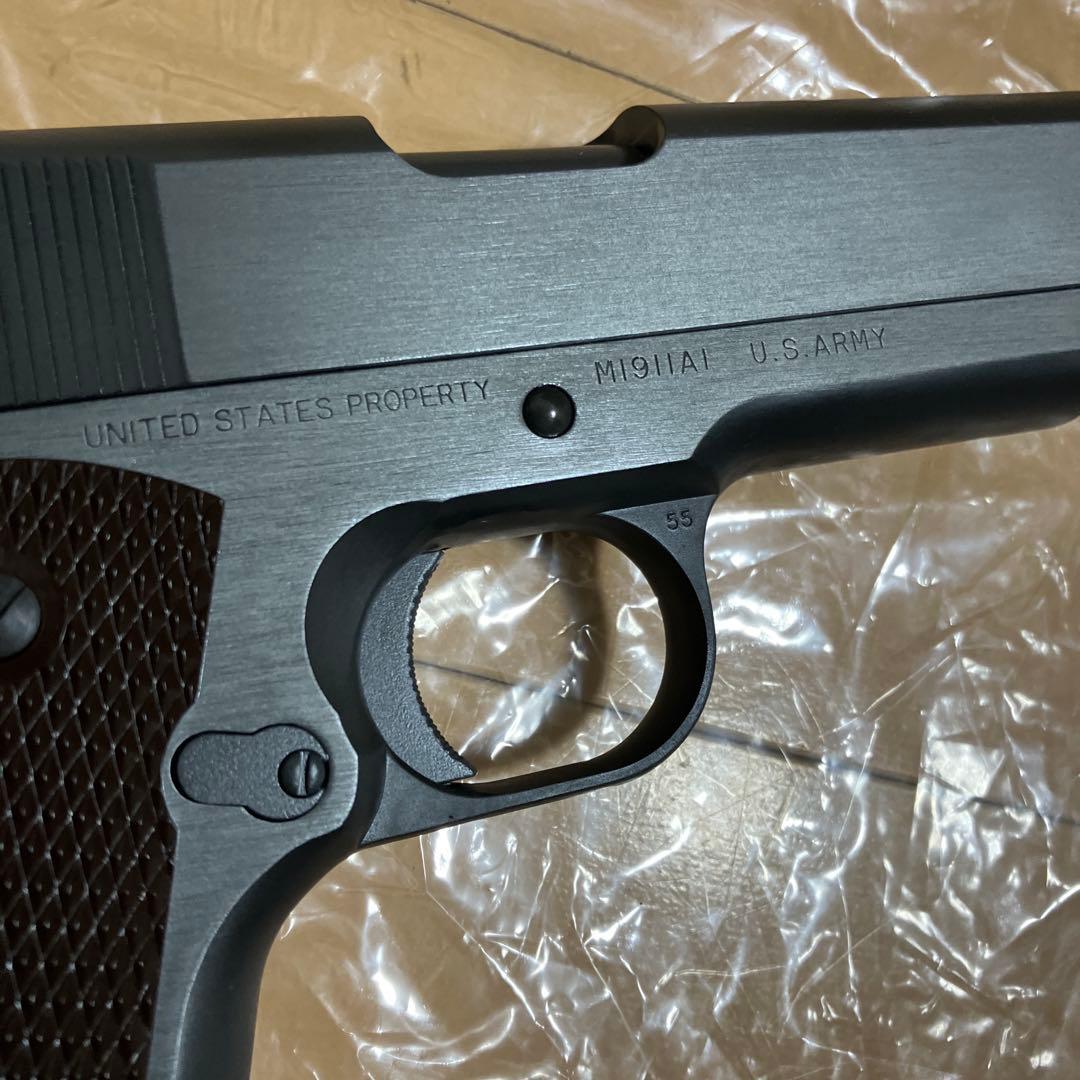 WA コルトガバメントM1911A1 ミリタリーモデル　￼ブローバック新品同様品