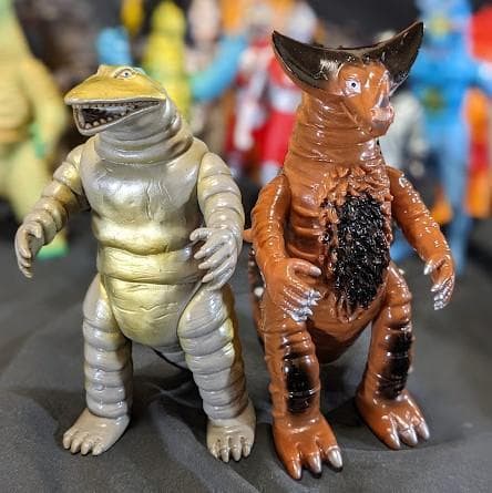 ウルトラＱ・ウルトラマン＆登場怪獣・宇宙人（バンダイ）ソフビ16体セット