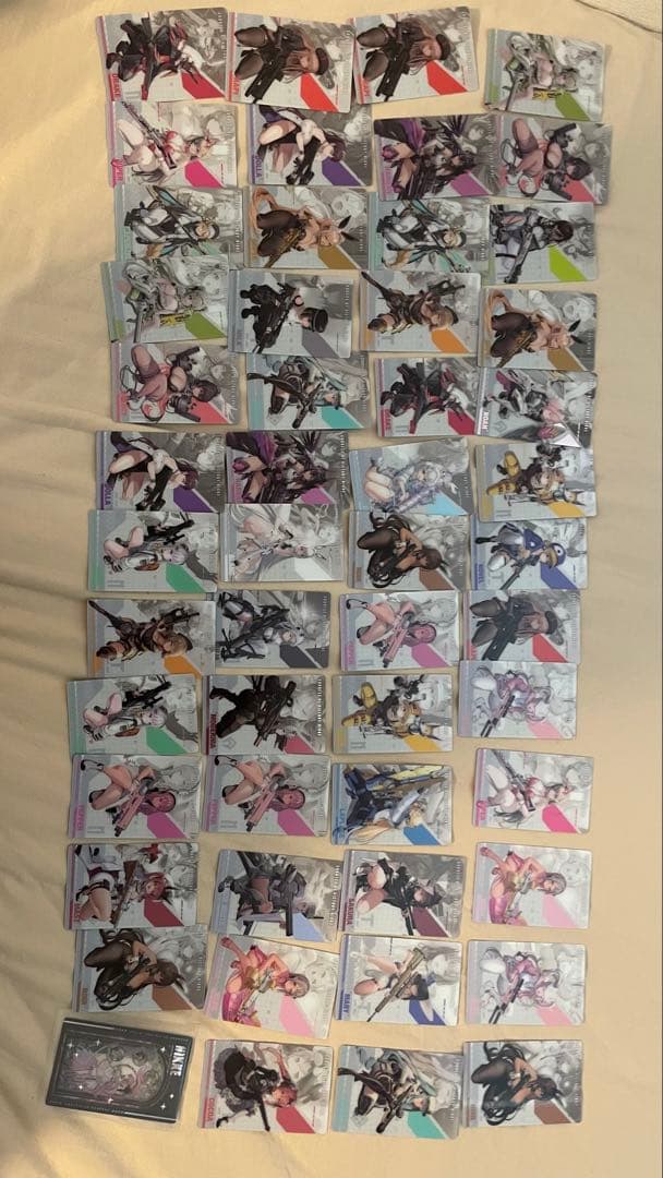 NIKKE ガンガールメタルカードコレクションvol.1 54枚+ダブり52枚