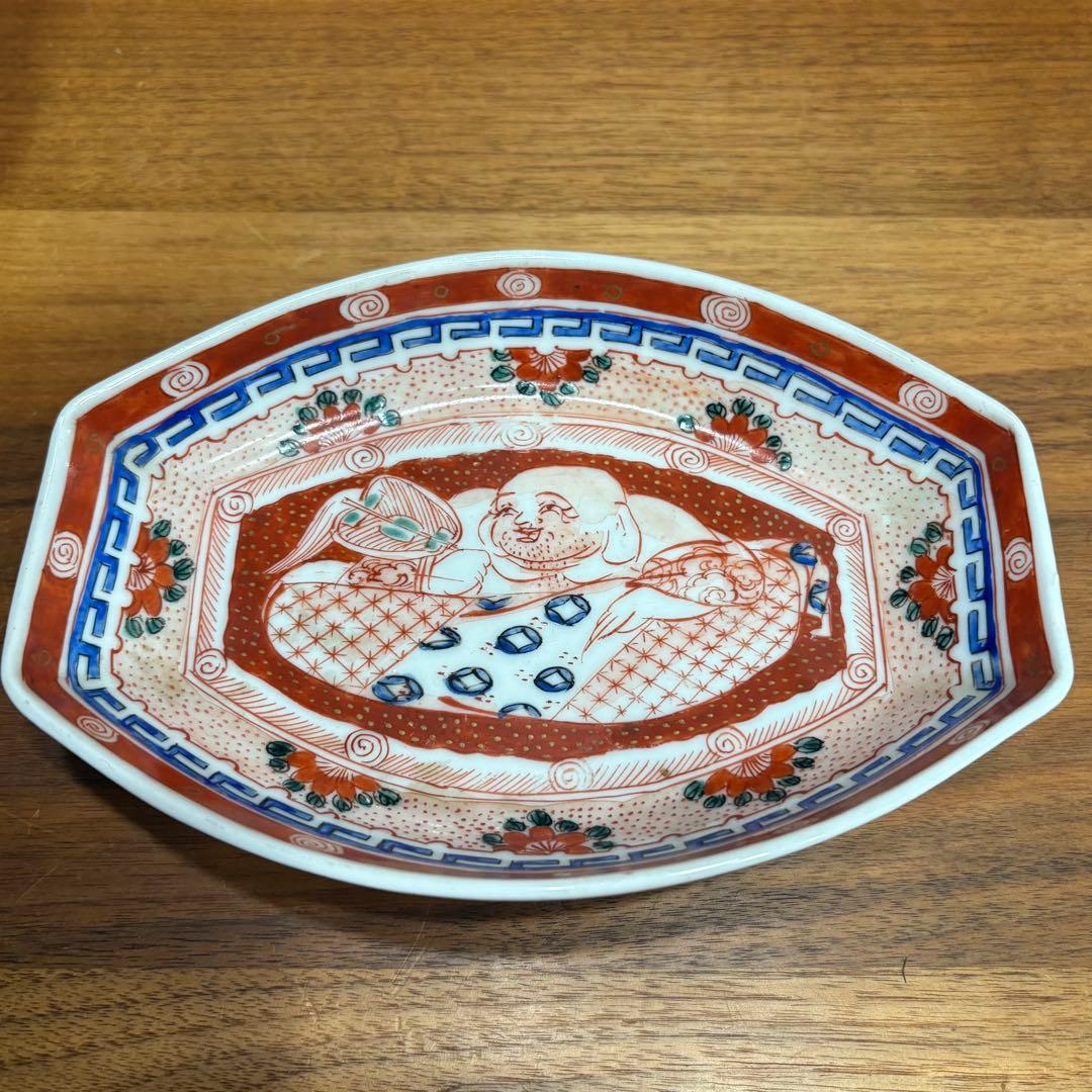 江戸時代　古伊万里　長皿　５枚