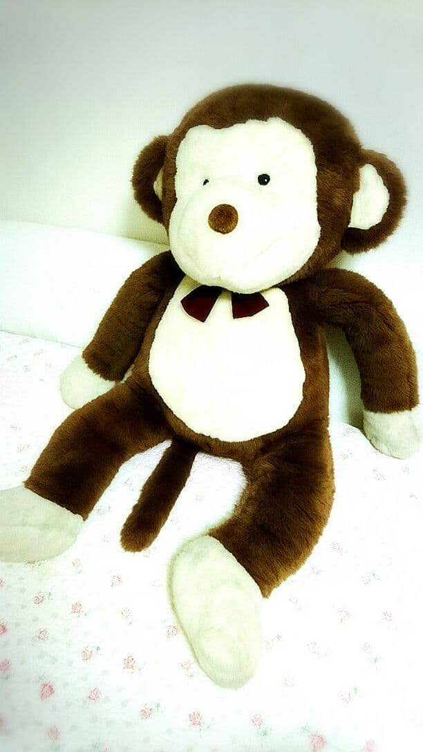 特大 ビッグ サル ぬいぐるみ さる 猿 ヒロクンハウス 昭和レトロ ファンシー