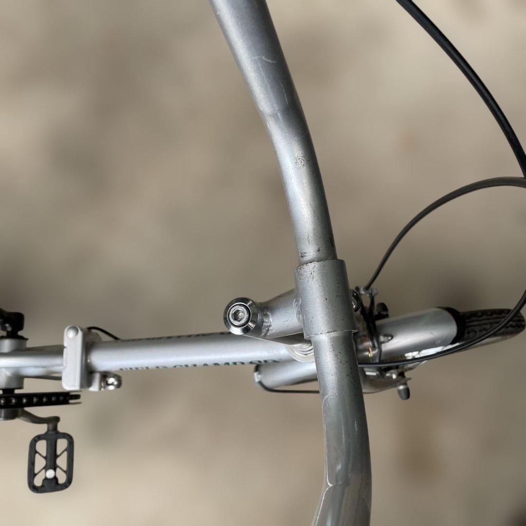 FIELD CHAMP C15 折りたたみ自転車 シルバー