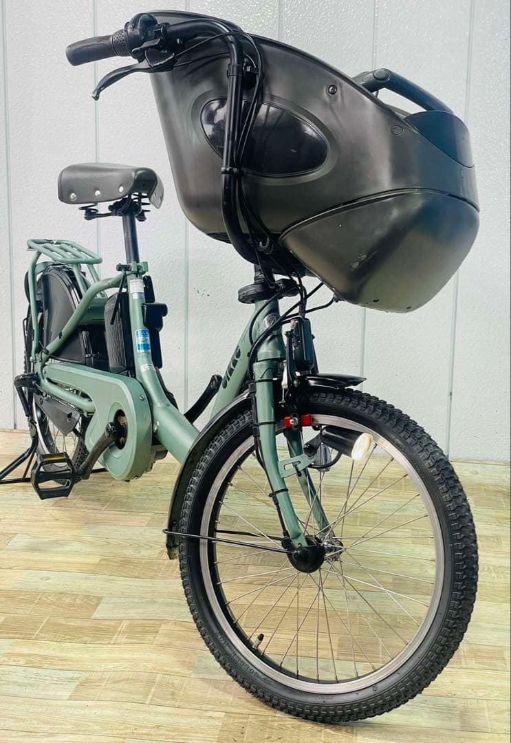 3235ブリヂストン12アンペア　3人乗り対応子供乗せ　電動アシスト自転車