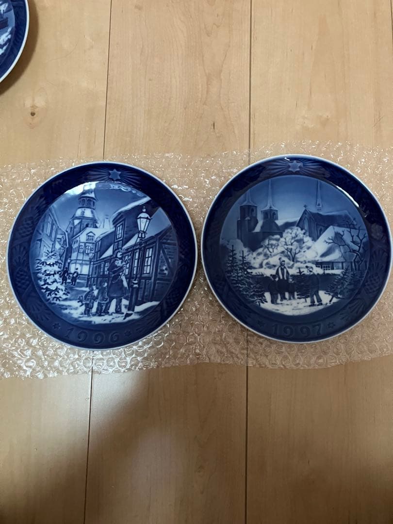 ロイヤルコペンハーゲン イヤープレート 1986〜1998年 13枚 まとめ売り