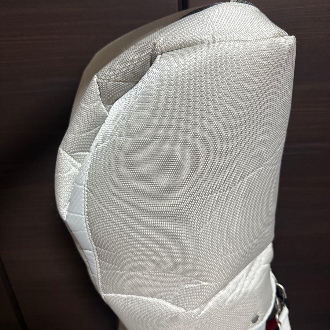 Nike golf キャディバッグ ゴルフバッグ ホワイト/レッド