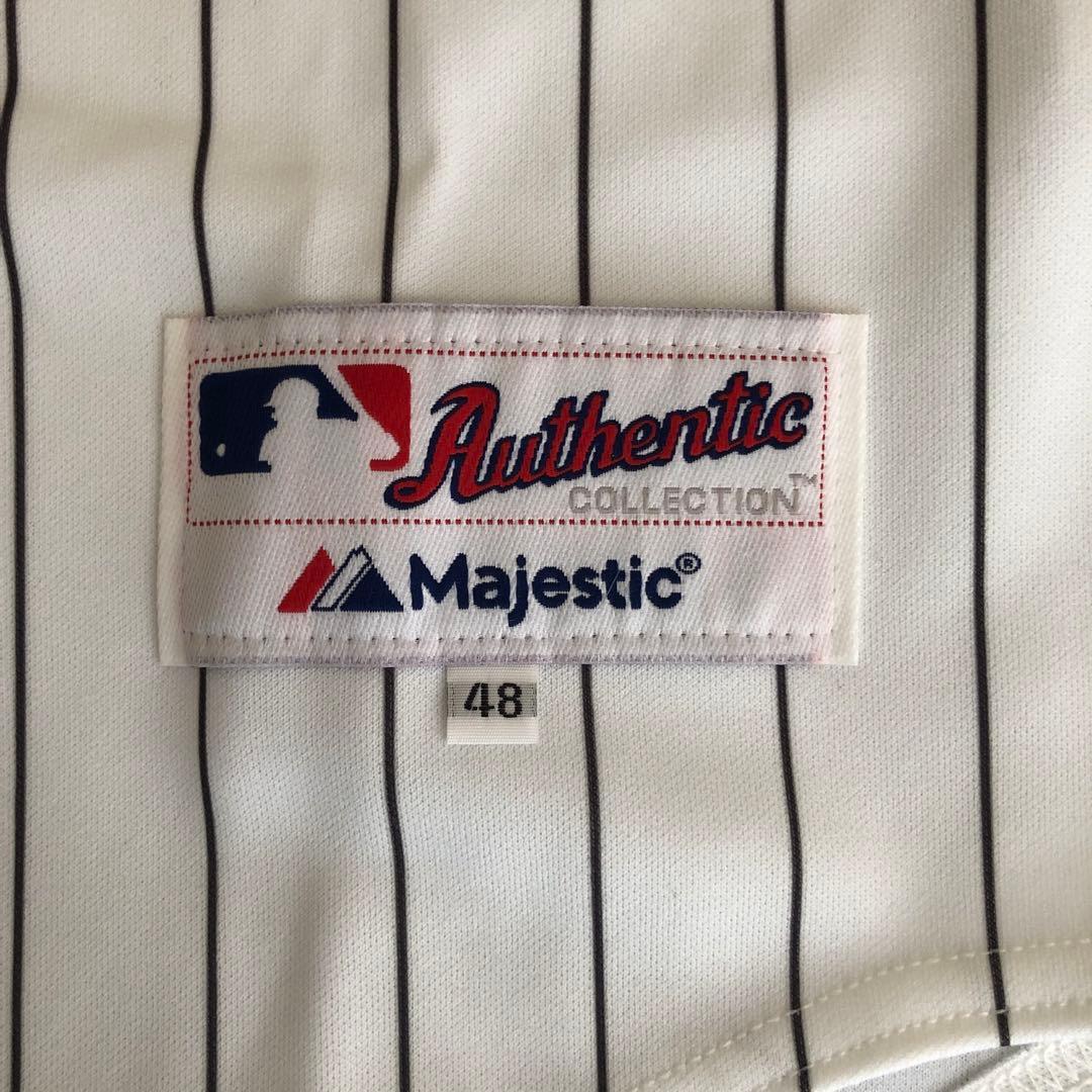 【美品】MLB シカゴ　ホワイトソックス　オーセンティックジャージー サイズ48