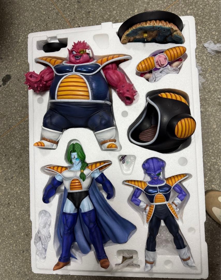 ドラゴンボール フリーザの軍団 4人セット フィギュア ガレージキット