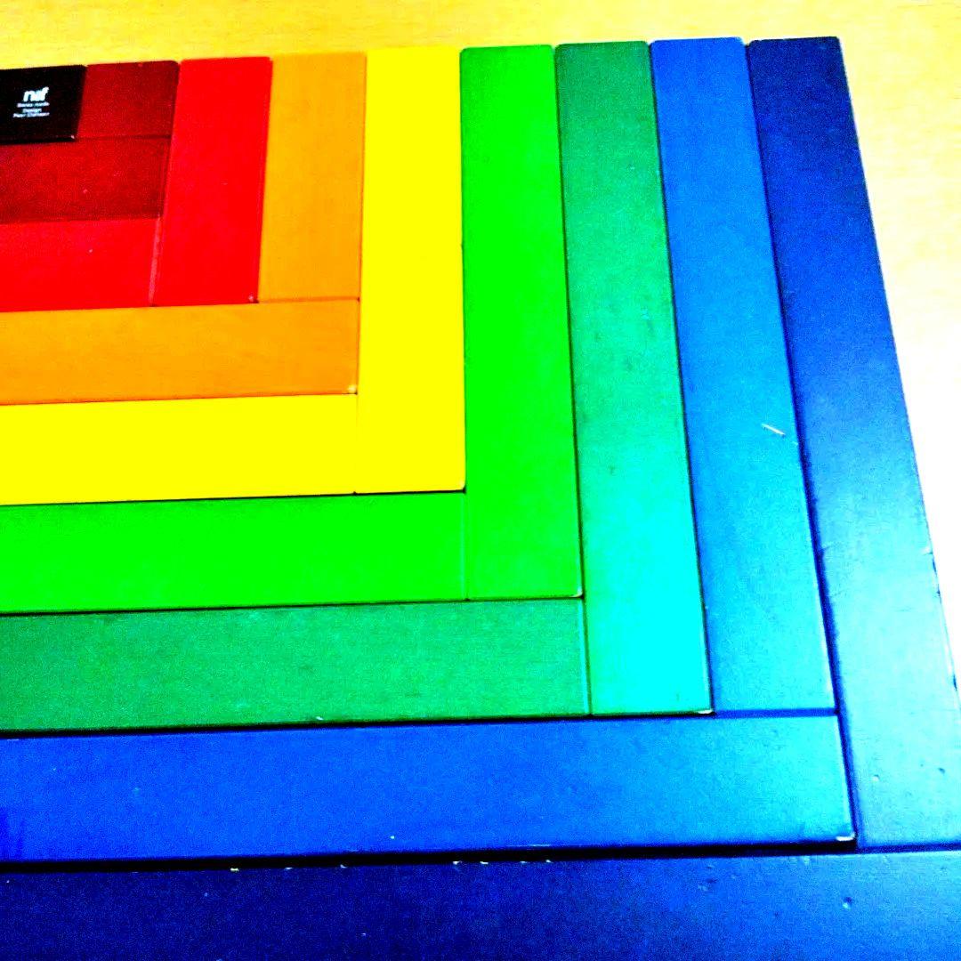 スイス NEAF社 アングーラ Angular 箱付 組立例パンフ付 知育玩具