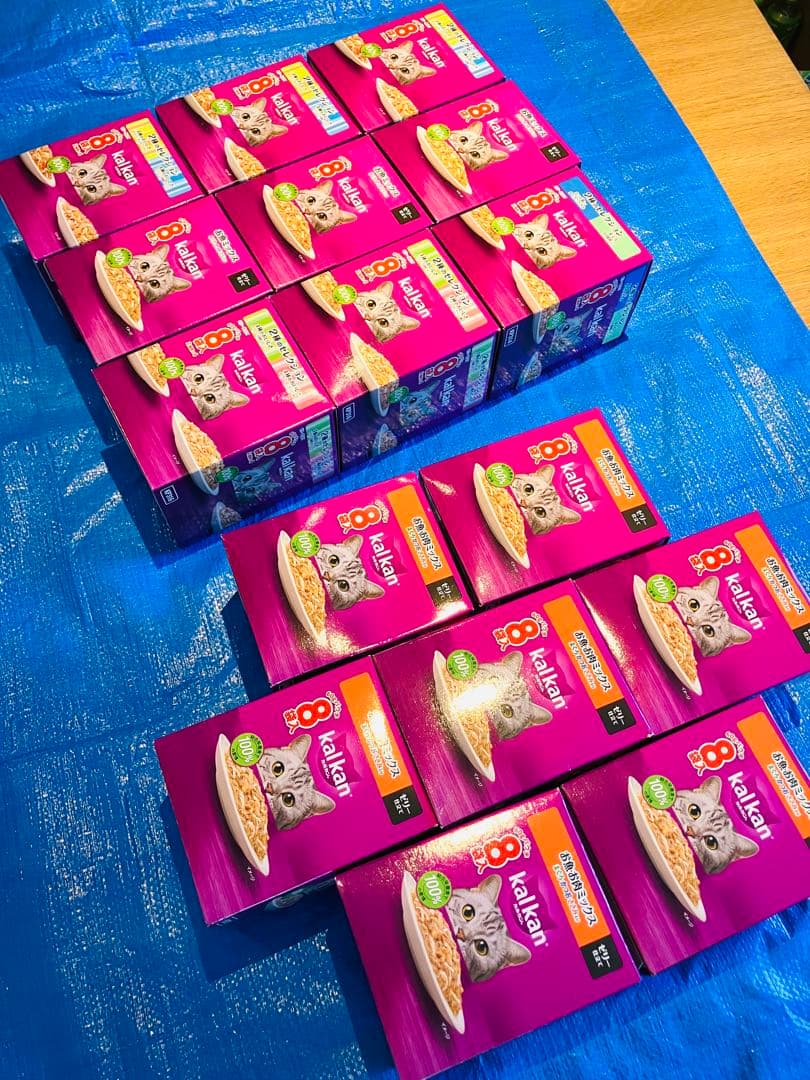 kalkan カルカン パウチ 8袋入り×16箱まとめ売り 計128袋 5種類❤️