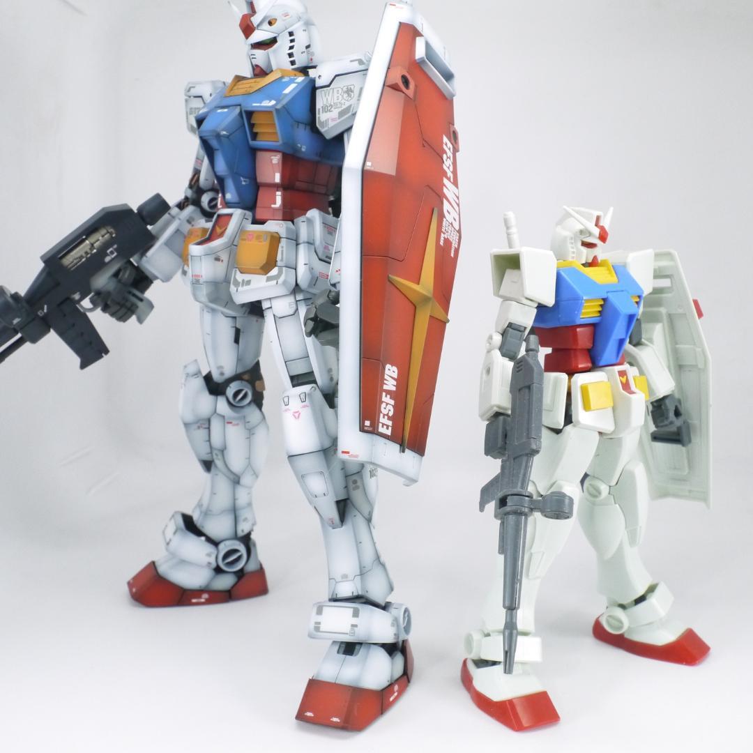 ガンプラ　MG ガンダム Ver3.0　全塗装　完成品
