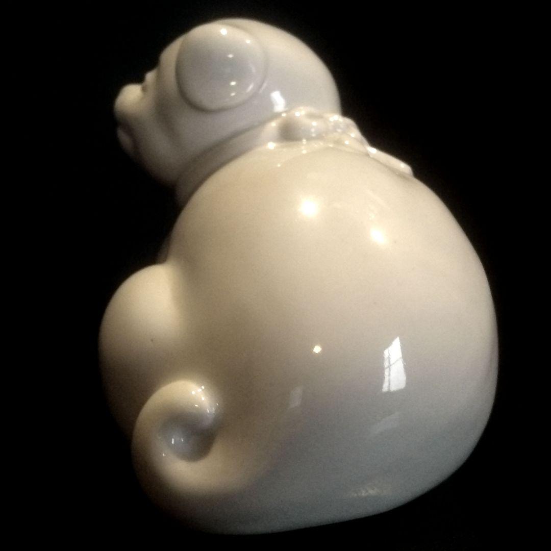 海を渡り、英国で百年以上座り続けた仔犬！明治期 平戸焼 招き猫ネコ古伊万里九谷