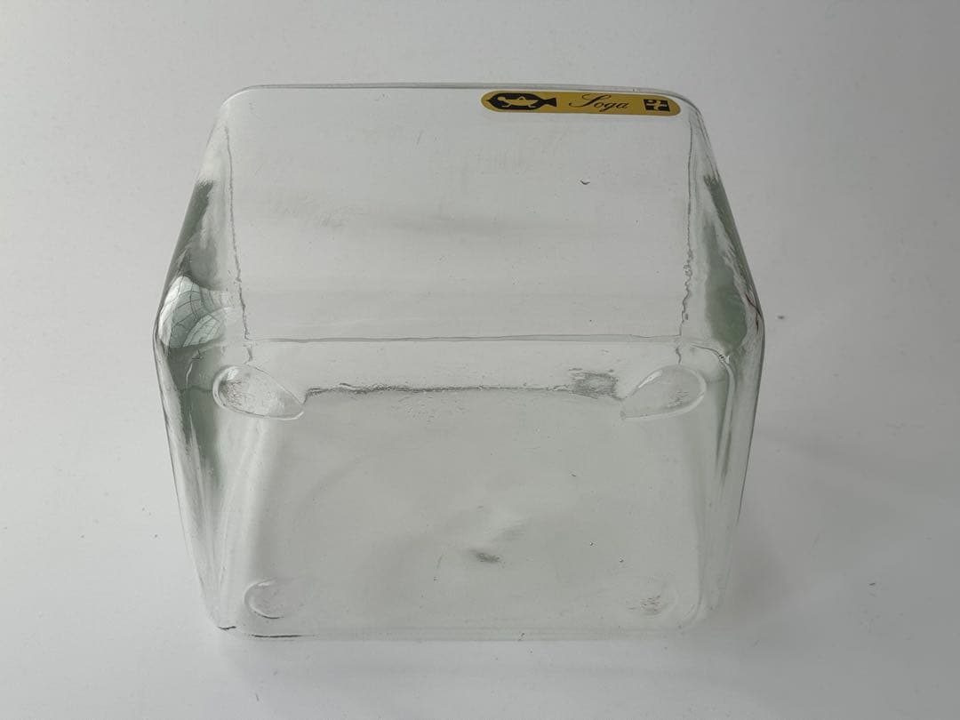 【未使用】金魚鉢 昭和レトロ 曽我ガラス 3個セット 箱付き アンティーク 骨董