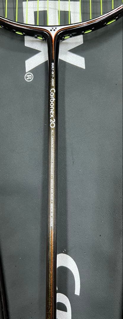 【3UG5 】YONEX Carbonex20 日本製 バドミントン　ラケット