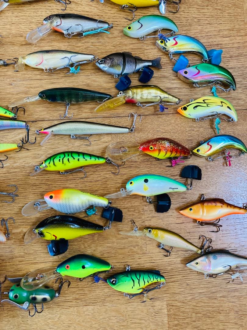 バス釣り オールドルアーセット 100個以上