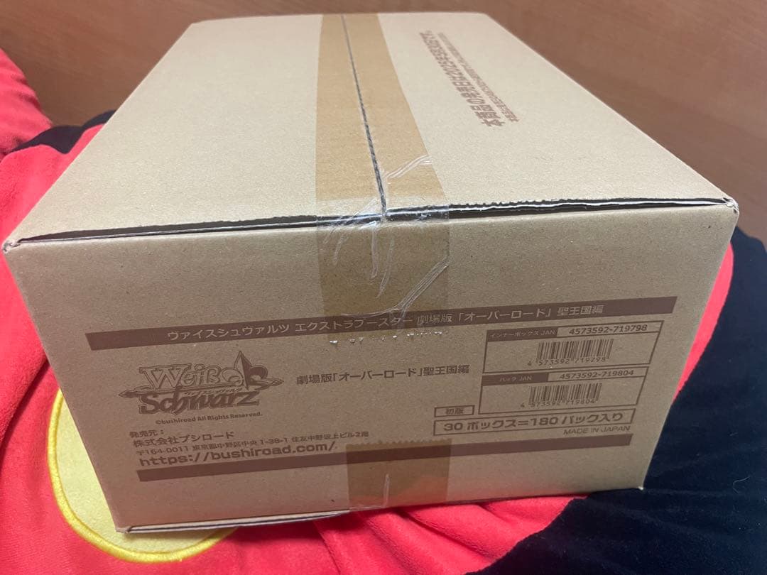 ヴァイスシュヴァルツ 劇場版「オーバーロード 」聖王国編1カートン 未開封