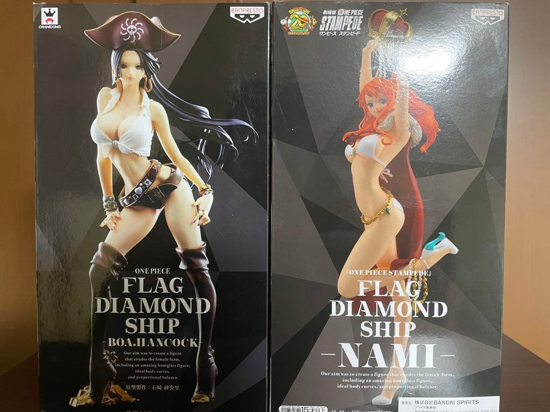 FLAG DIAMOND SHIP　スタンピードナミ　ハンコックセット