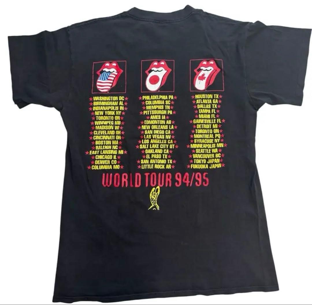 90s ローリングストーンズ　ブードゥーラウンジ　バンt ツアーt usa製