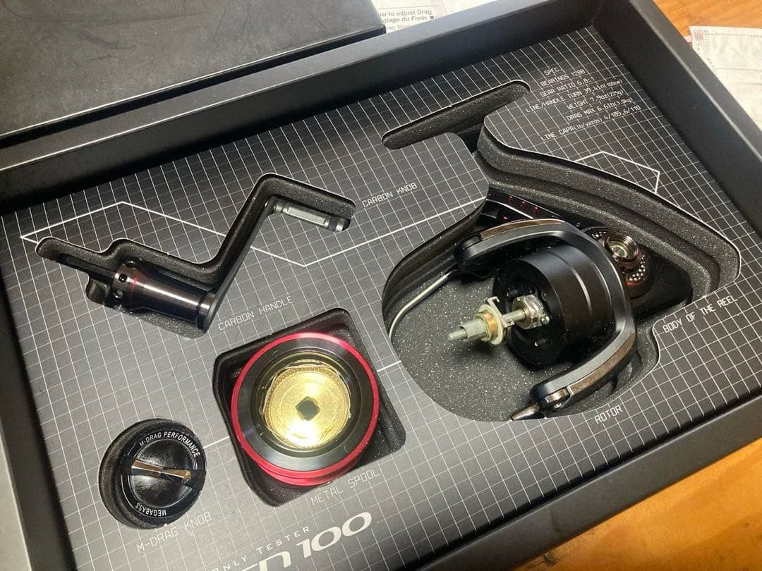 リール Megabass IDATEN 100