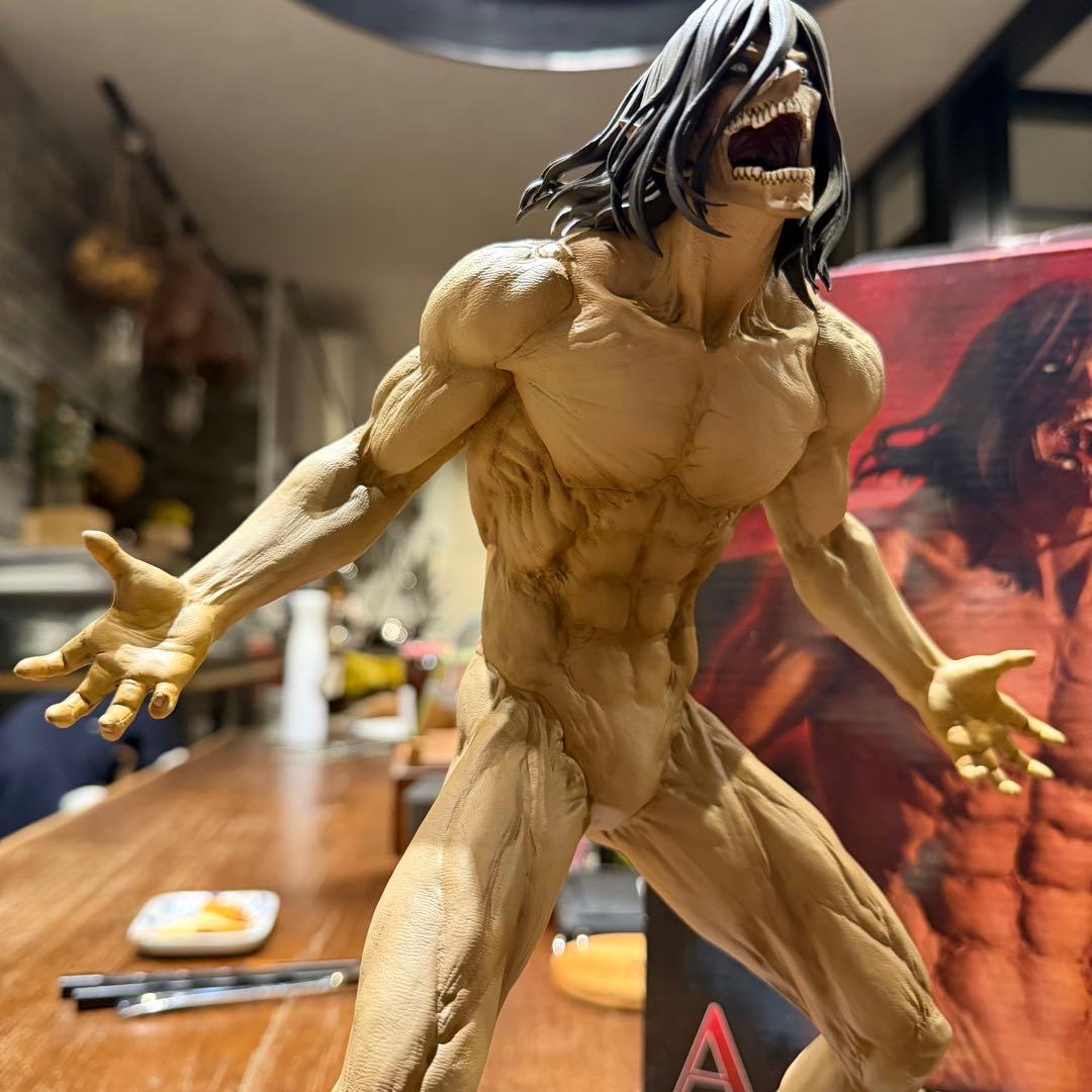 一番くじ　A賞 MEGAIMPACT エレン・イェーガー巨人Ver. フィギュア