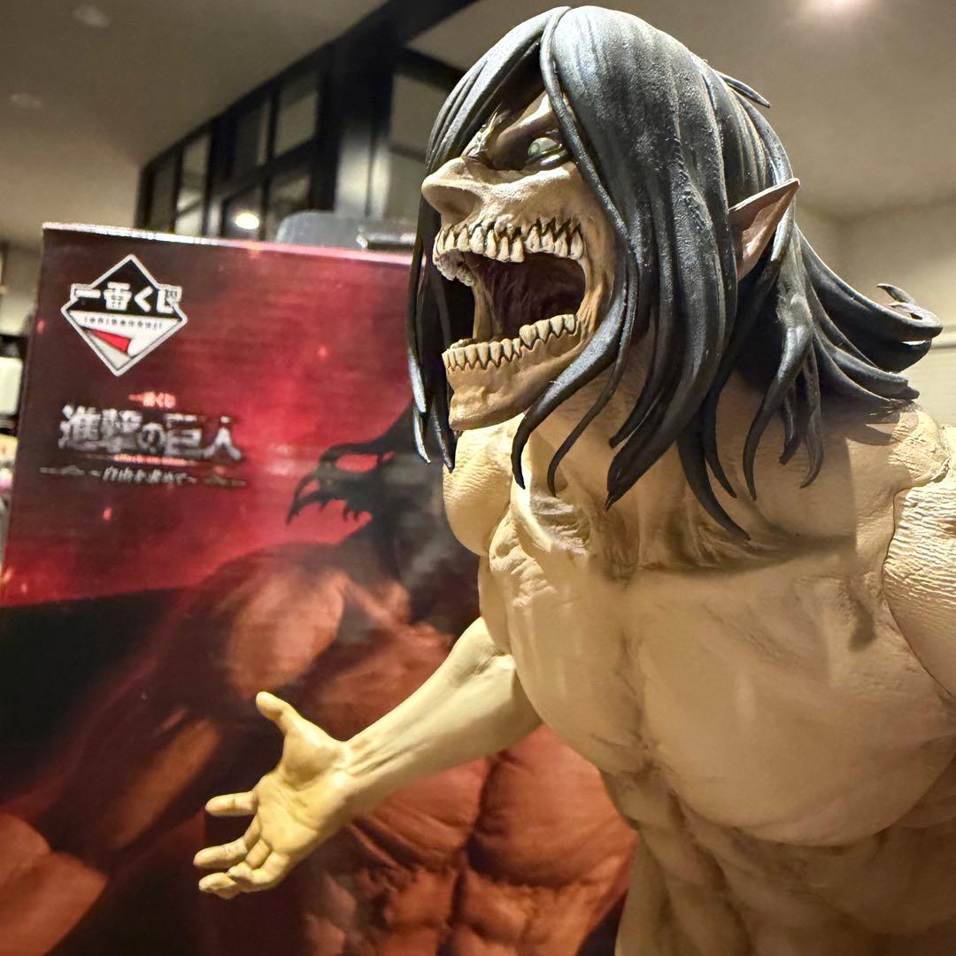 一番くじ　A賞 MEGAIMPACT エレン・イェーガー巨人Ver. フィギュア