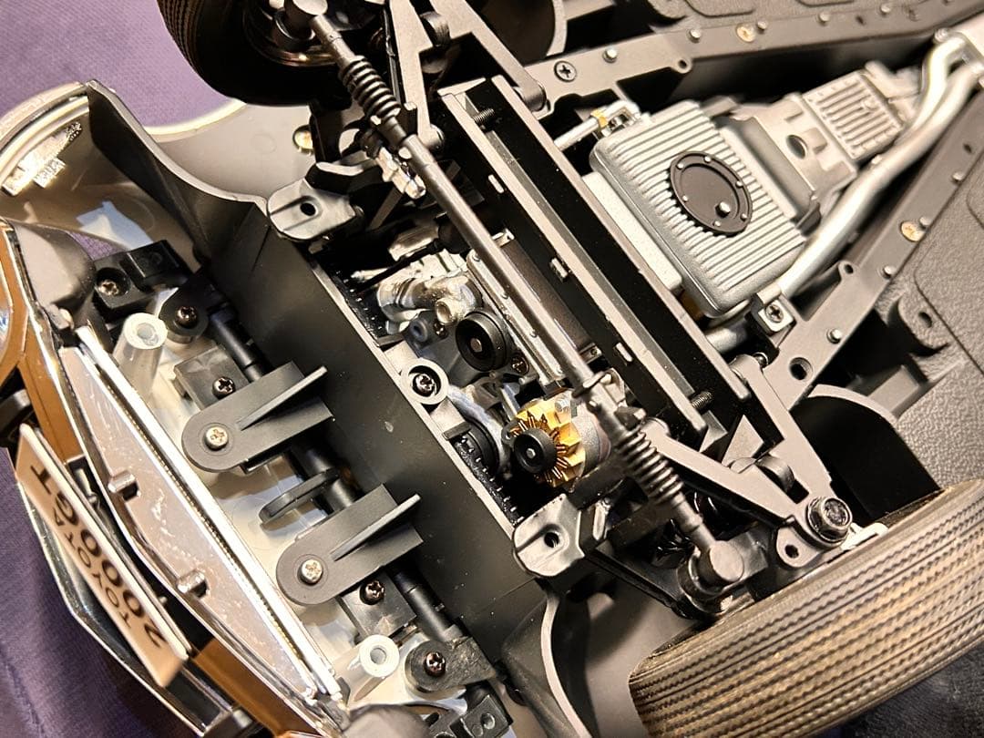 デアゴスティーニ 1/10 トヨタ 2000GT ホワイト 車体　現状品