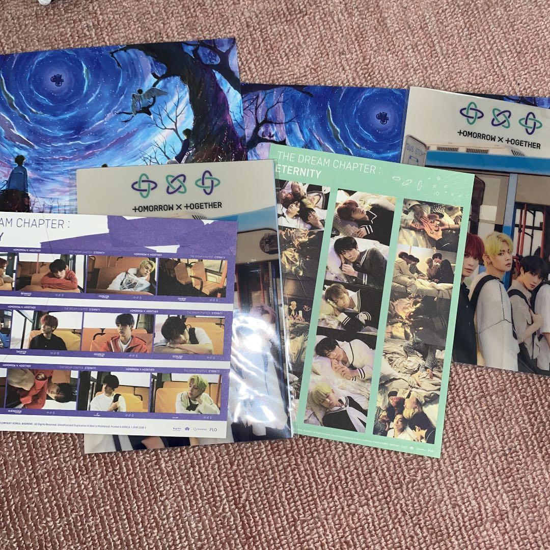 TXT ETERNITY  スビン　テヒョン　付属品全て