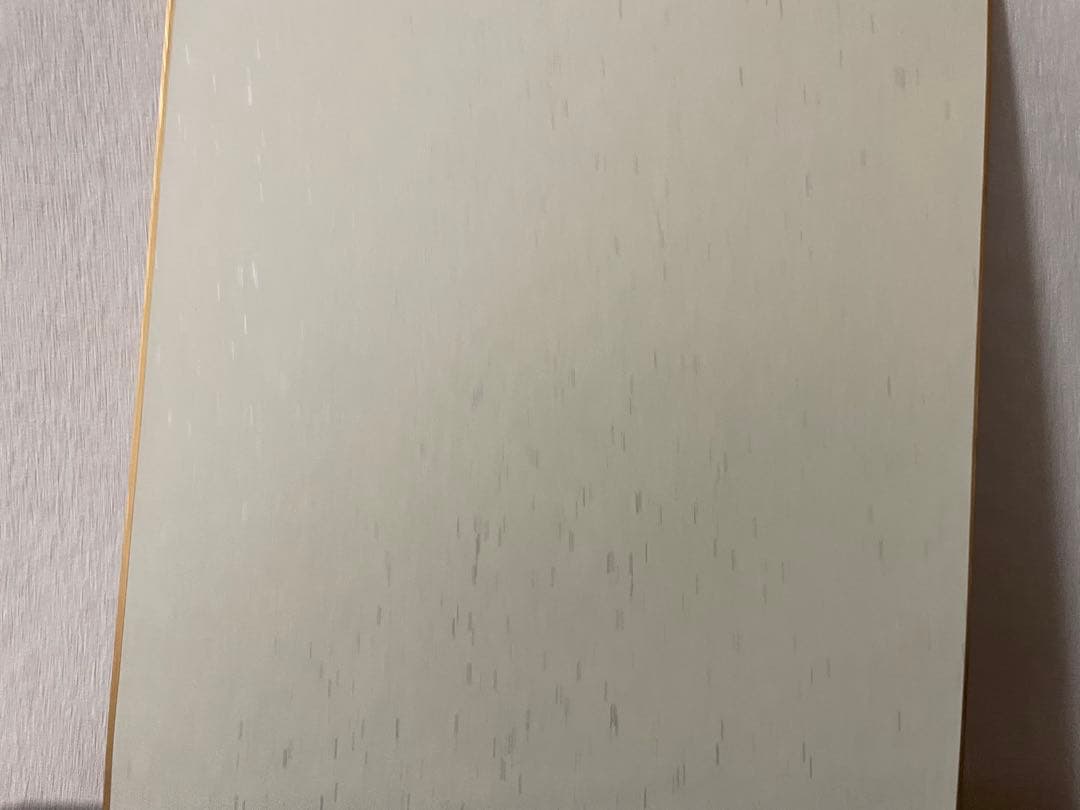 広島東洋カープ★津田恒実15番　直筆サイン色紙　津田恒美