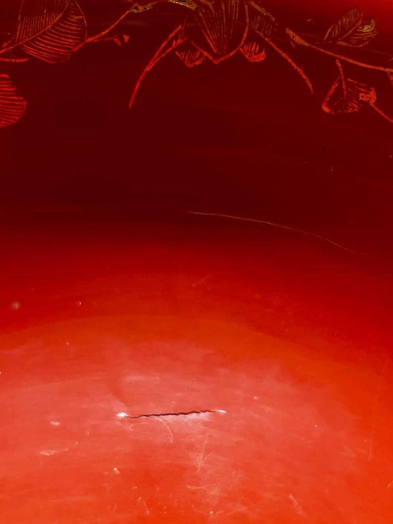 漆器　骨董　傷有り 少なくとも100年以上経っています