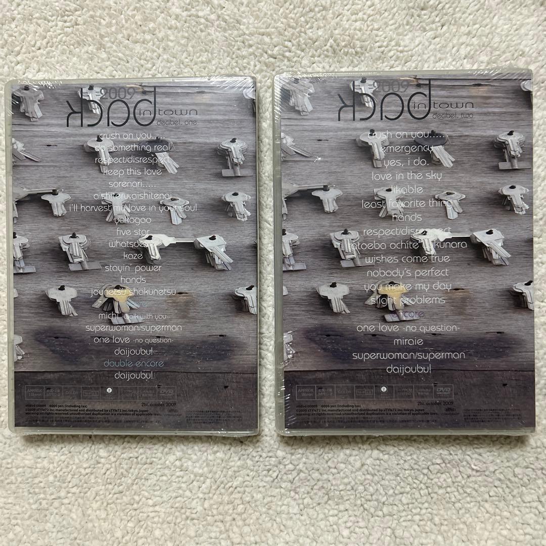 米倉利紀/back in town 2009 DVD 2枚セット