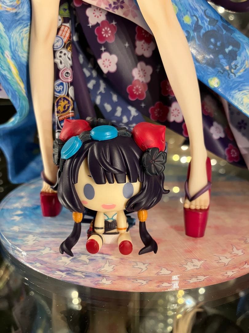 葛飾北斎　フィギュア　2点