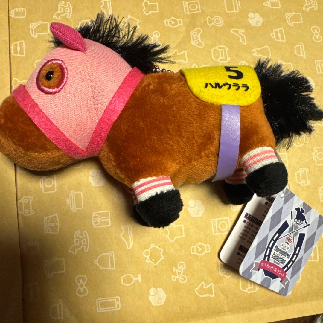 希少♡高知競馬　ハルウララ　ぬいぐるみ　まとめ売り　　ピンク/にんじん/ぞう