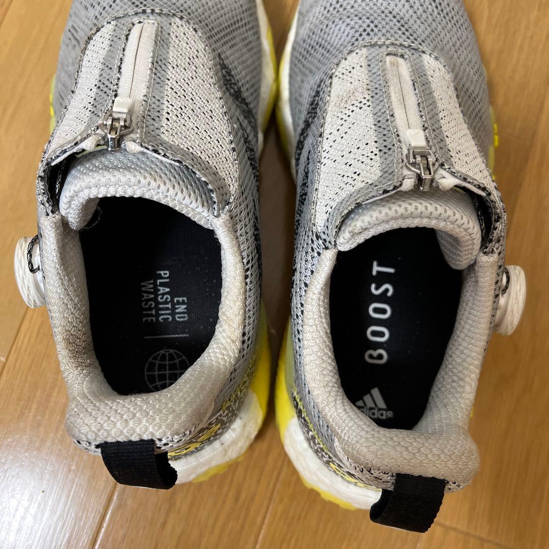 25.5㎝【adidas コードカオス22 ボア】ゴルフシューズ グレー