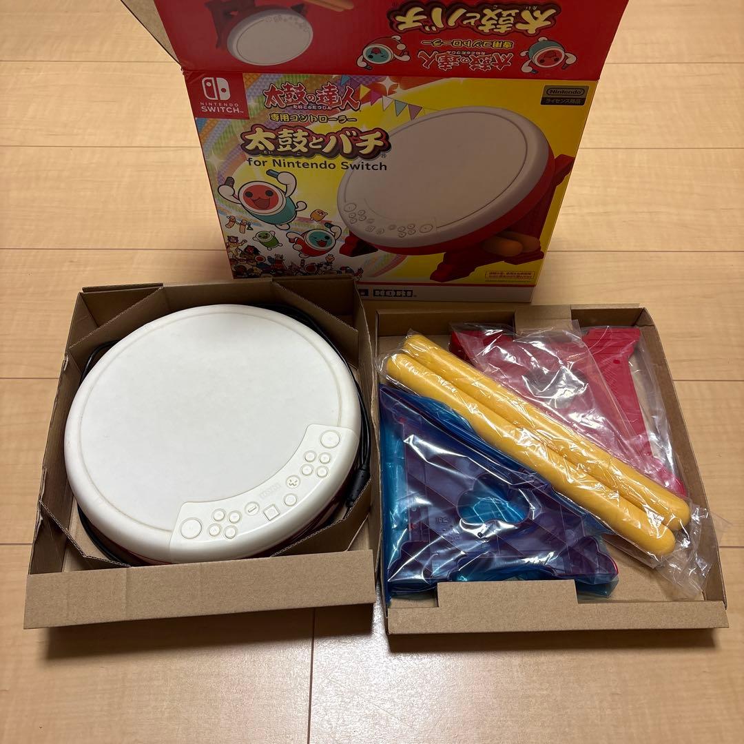 太鼓の達人 ドンダフルフェスティバル　Nintendo Switch 太鼓とバチ