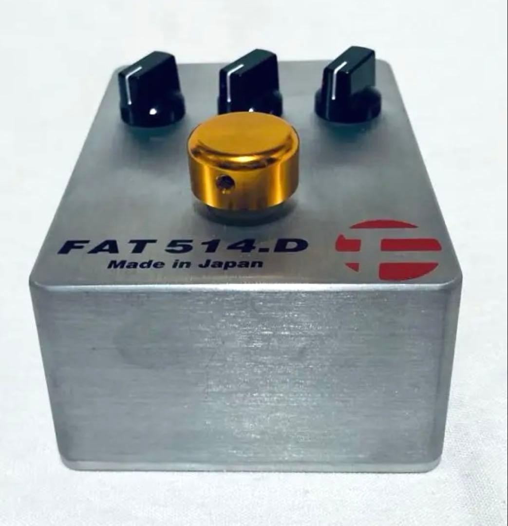 FAT 514.D 購入証明 本箱 取説付 松本孝弘B’z エフェクター 美品