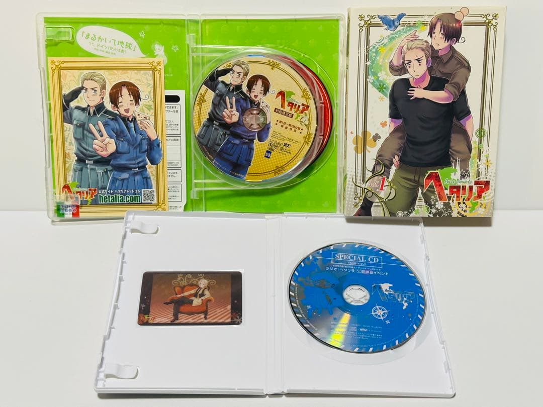 ヘタリア World Series アニメイト限定版 DVD セット