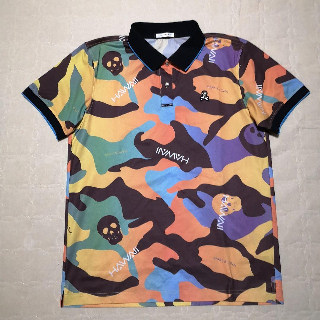 MARK&LONA★ハワイ限定カモフラポロシャツ48パーリーゲイツキムタクムータ