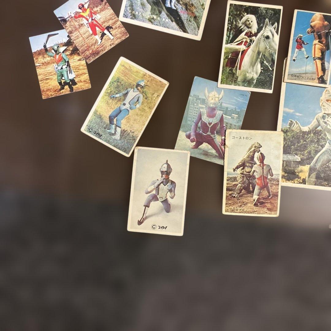 昭和30年代後半～40年代前半向け★ウルトラマン系多め★懐かしカード★ゾーン