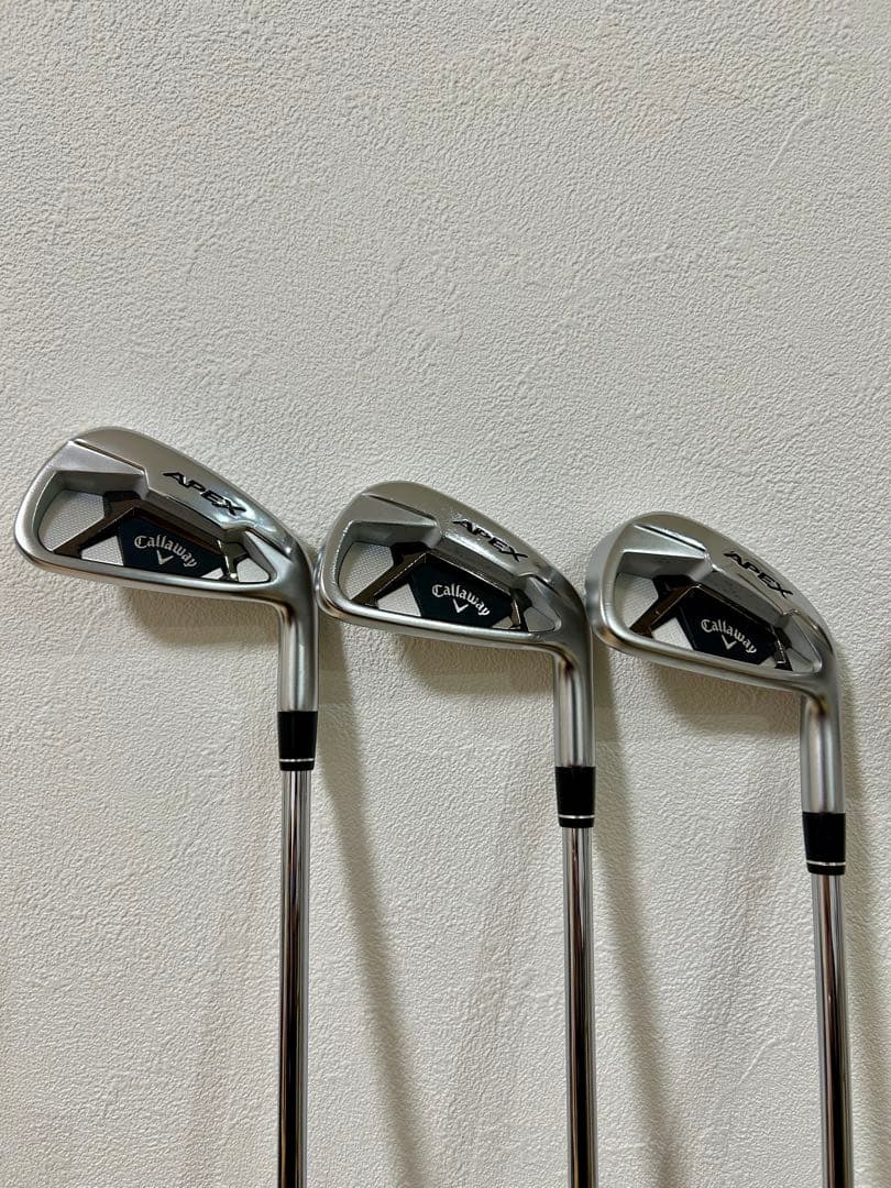 希少スペック・値下・美品 キャロウェイ APEX 2021 アイアン 軟鉄鍛造