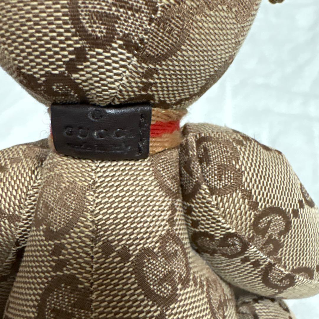 【希少品】GUCCI テディベア GGキャンバス