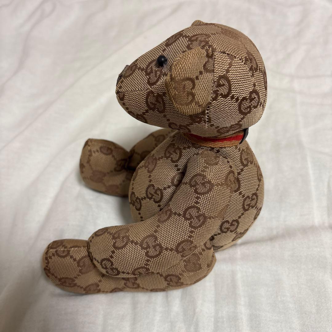 【希少品】GUCCI テディベア GGキャンバス
