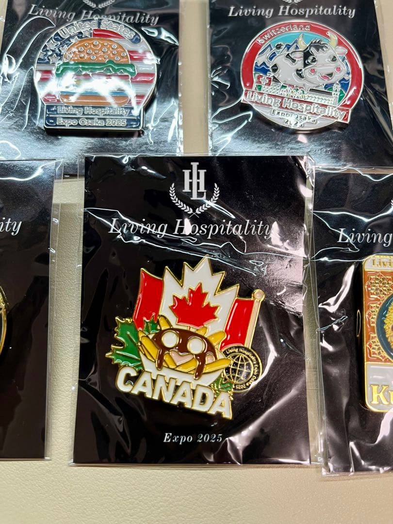 ク*ク様 最終価格【５種】レア 非売品 大阪関西万博 エキスポ アメリカ館 ピン