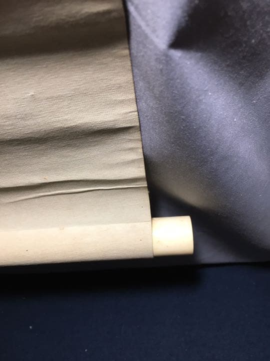 【茶道具】大徳寺 小田雪窓和尚筆 『泛花波斎香』軸402