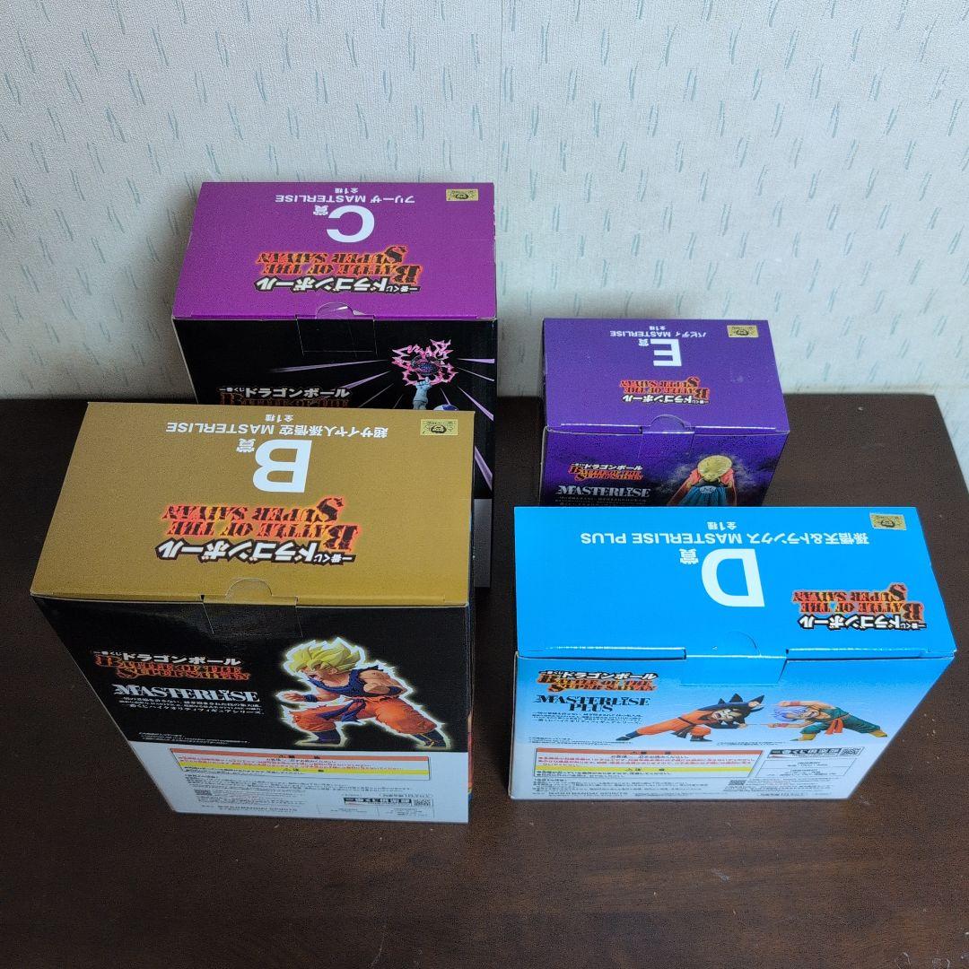 一番くじ　ドラゴンボール　フィギュア　A　B　C　D　E　ラストワン　コンプ