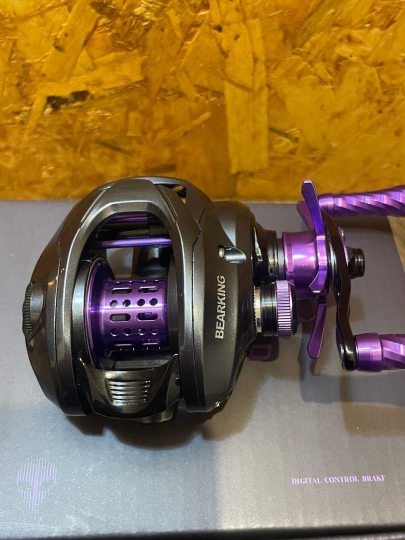 DC搭載 BEARKING ＹＵＲI DC 右巻 BFバス　チニング　ドラグ爆音