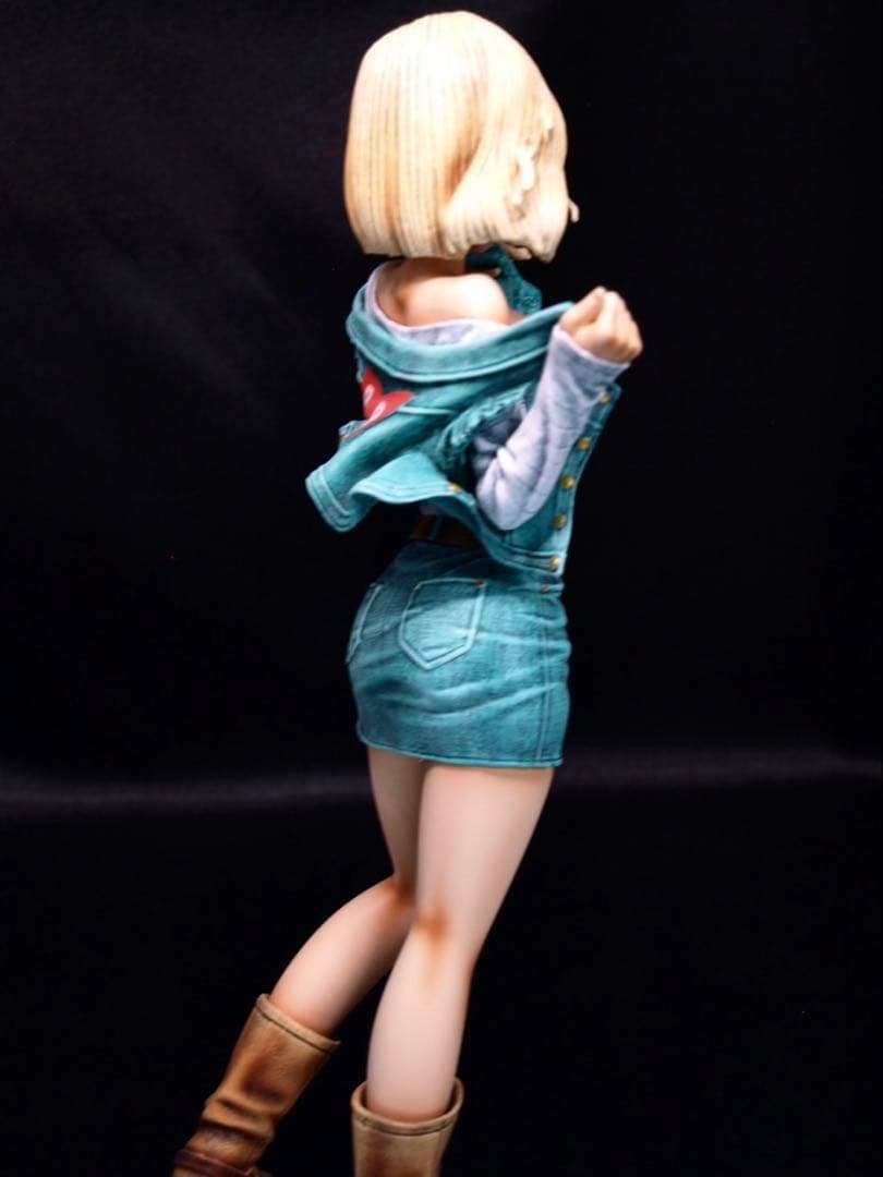 ドラゴンボール 人造人間18号 フィギュア リペイント グリッター&グラマラスB