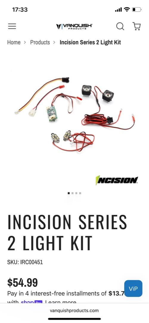 ホビーラジコン vanquish vs4-10