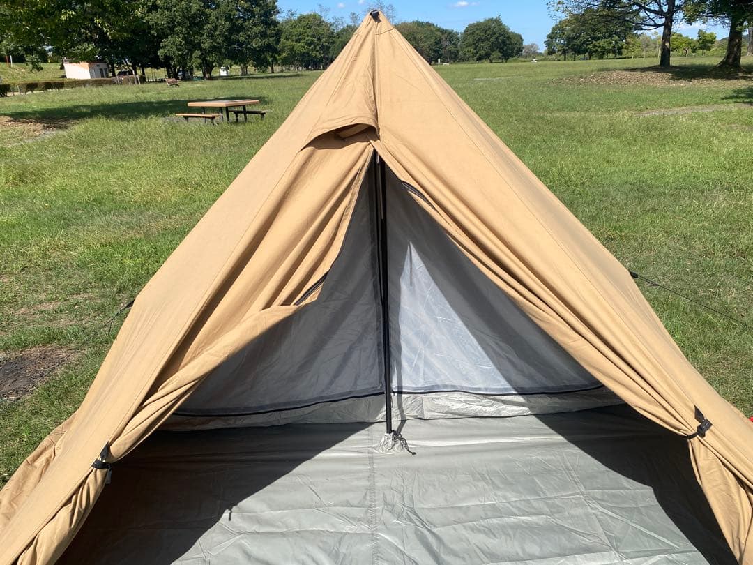 テンマクデザインパンダTC＋ ＆ 熱田野営具シルス、フロントヤード ➕αセット