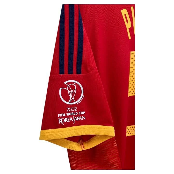 02-03 スペイン代表　プジョル　adidasオフィシャルユニフォーム